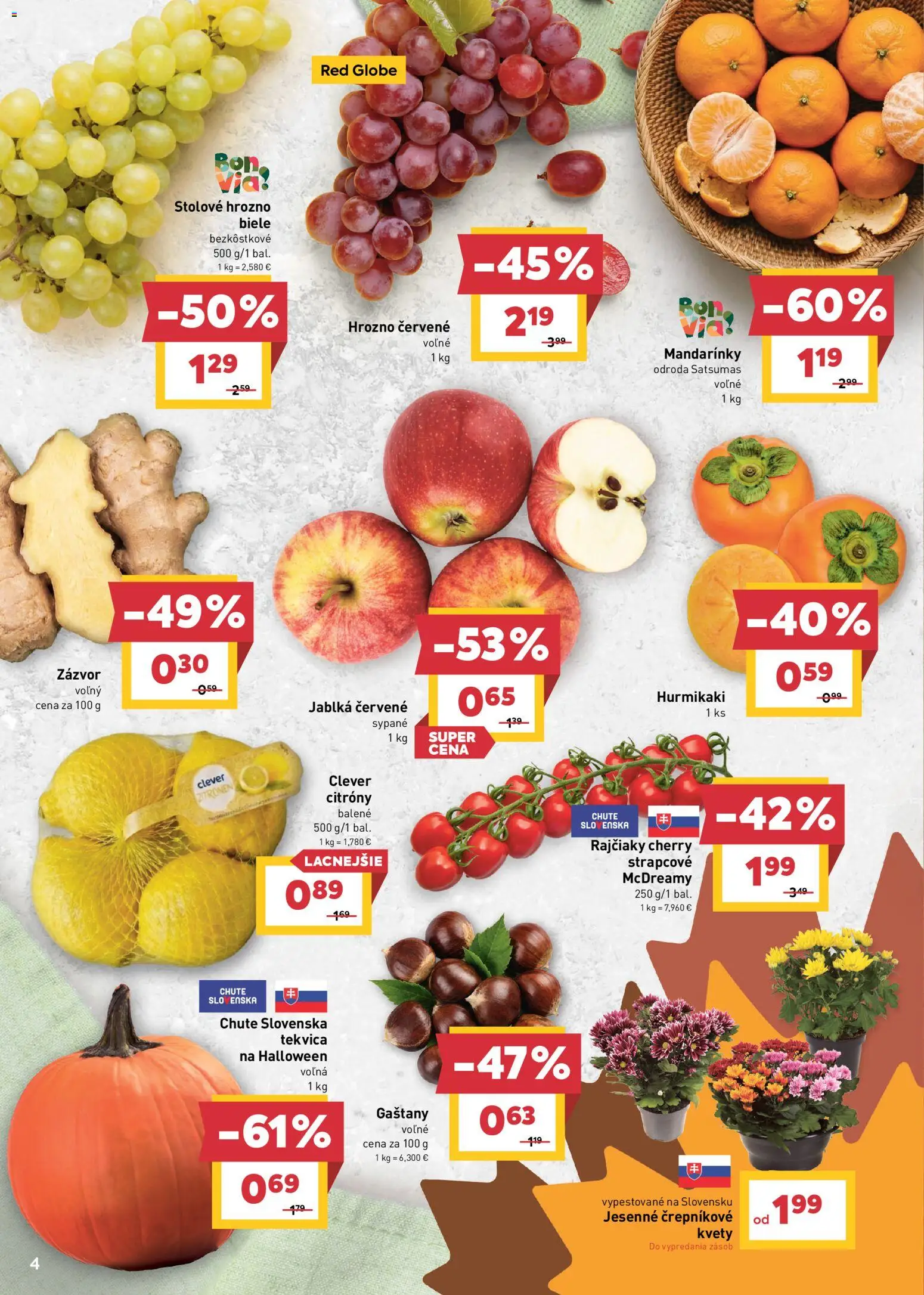 Nové Billa akcie – leták je platný od 21.10.2026 | Strana: 4