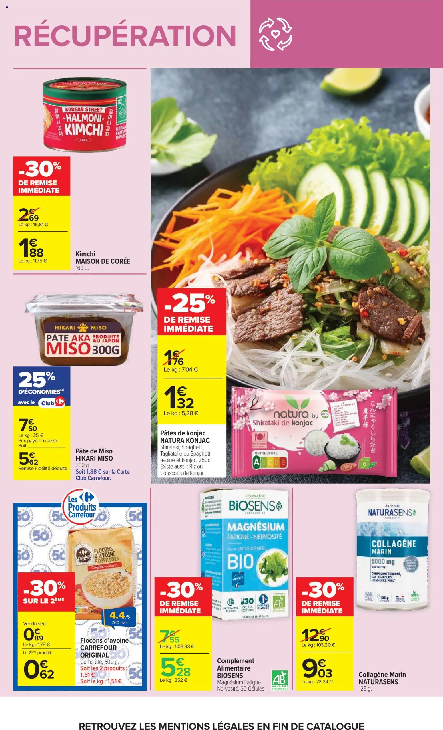 {H1} | Page: 43 | Produits: Laitue, Couscous, Riz, Pâtes