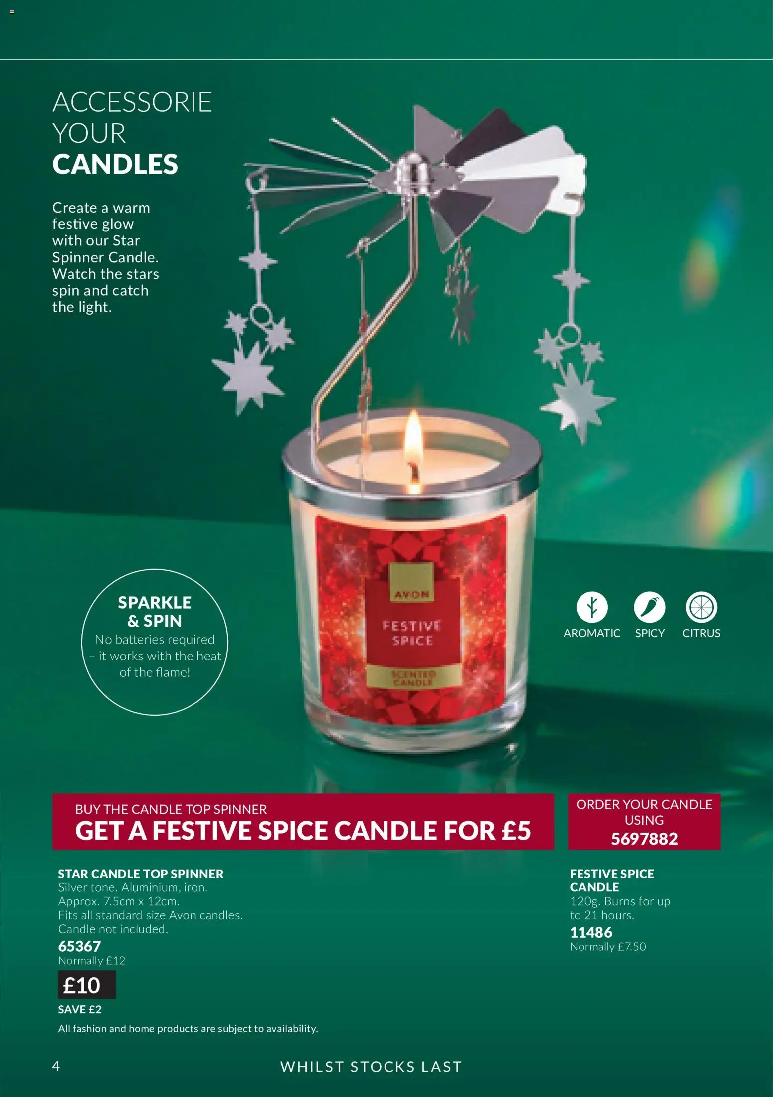 {H1} | Page: 4 | Products: Candles, Watch