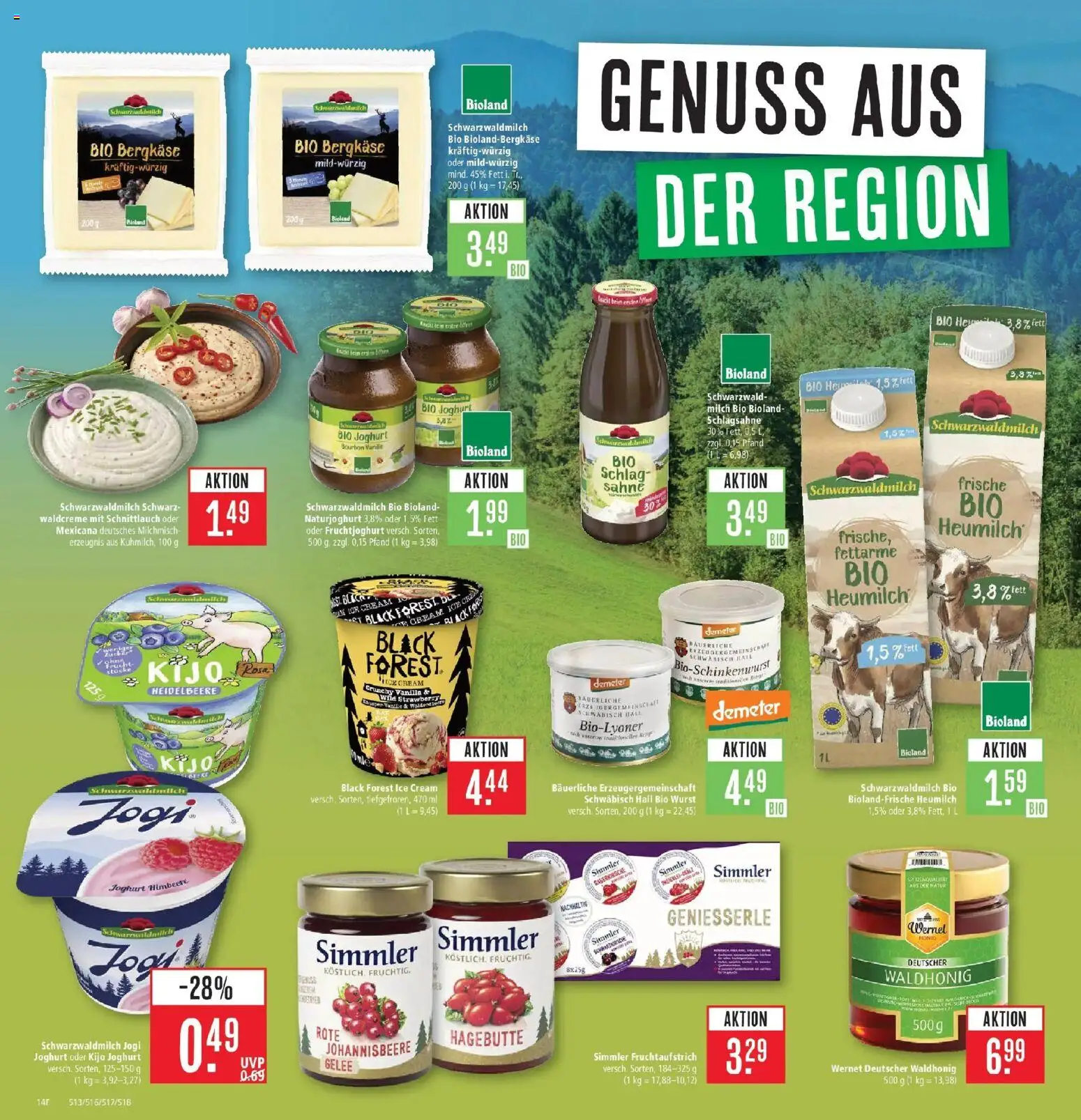 Marktkauf Prospekt Heidenheim (ab 19.10.2026) » Angebote online | Seite: 20 | Produkte: Schlagsahne, Milch, Joghurt, Sahne