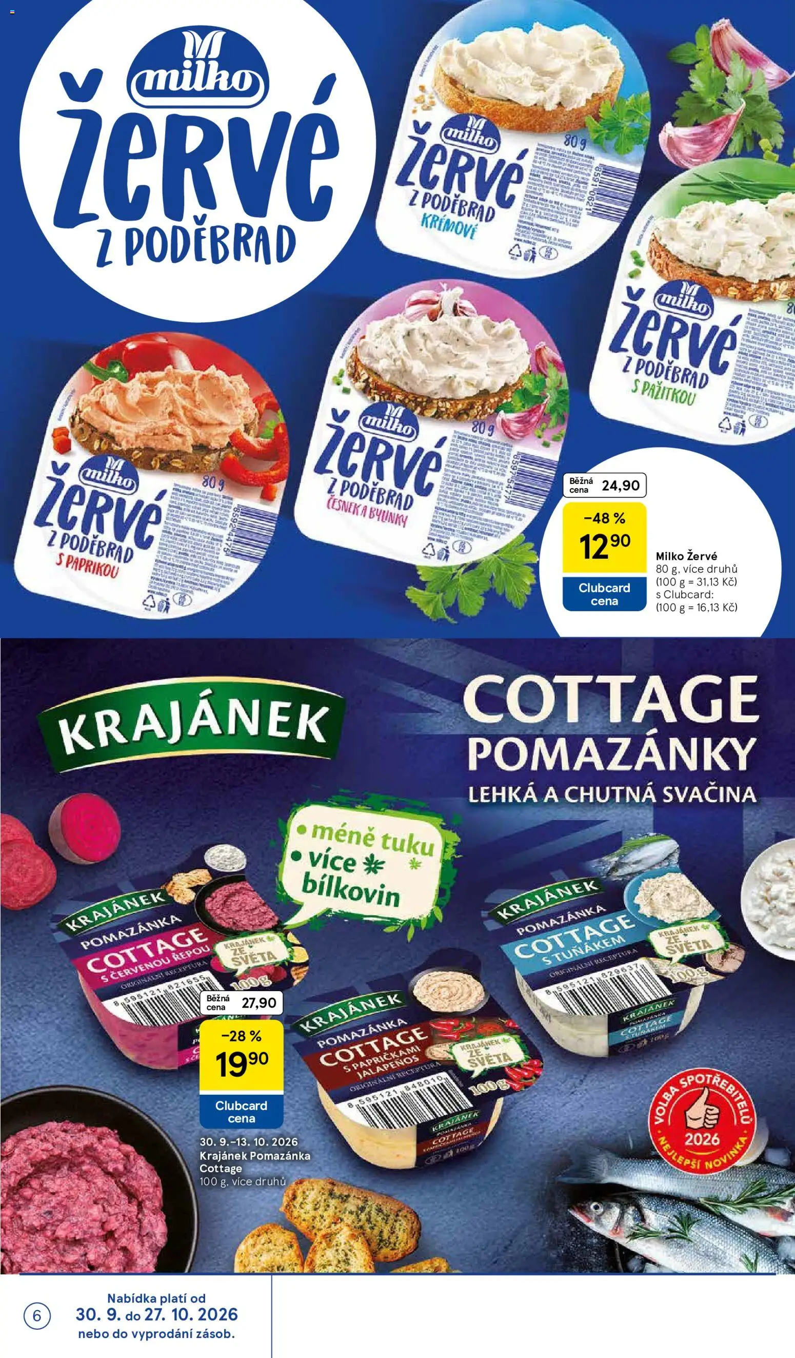 Tesco leták - Značky, které máte rádi od 30.09.2026 | Strana: 6