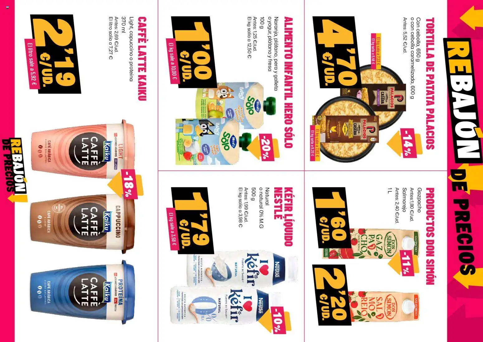 AhorraMas folleto │ válido desde el 09/07/2026 | Página: 16 | Productos: Leche, Huevos, Café, Παγωμένο τσάι