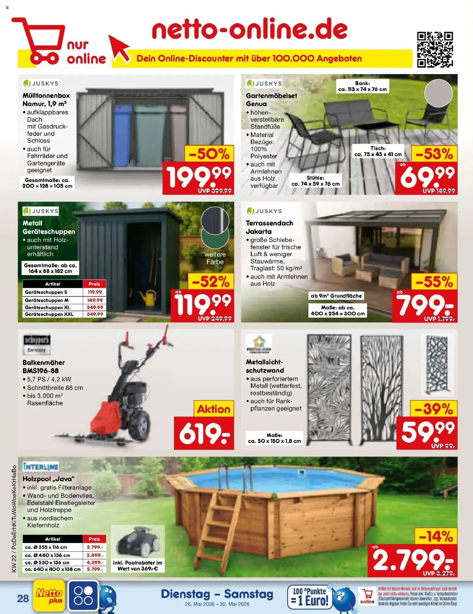 Netto Marken-Discount Prospekt Bonn – gültig ab 26.05.2026 | Seite: 36 | Produkte: Tisch