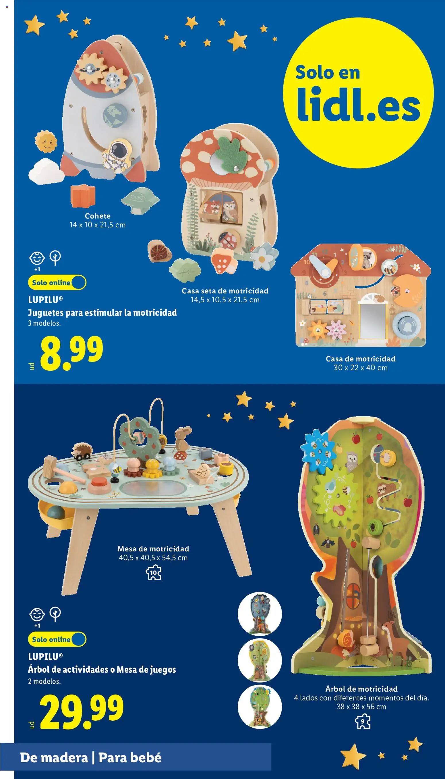 Lidl - Juguetes de madera │ válido desde el 21/10/2026 | Página: 18 | Productos: Juguetes, Mesa
