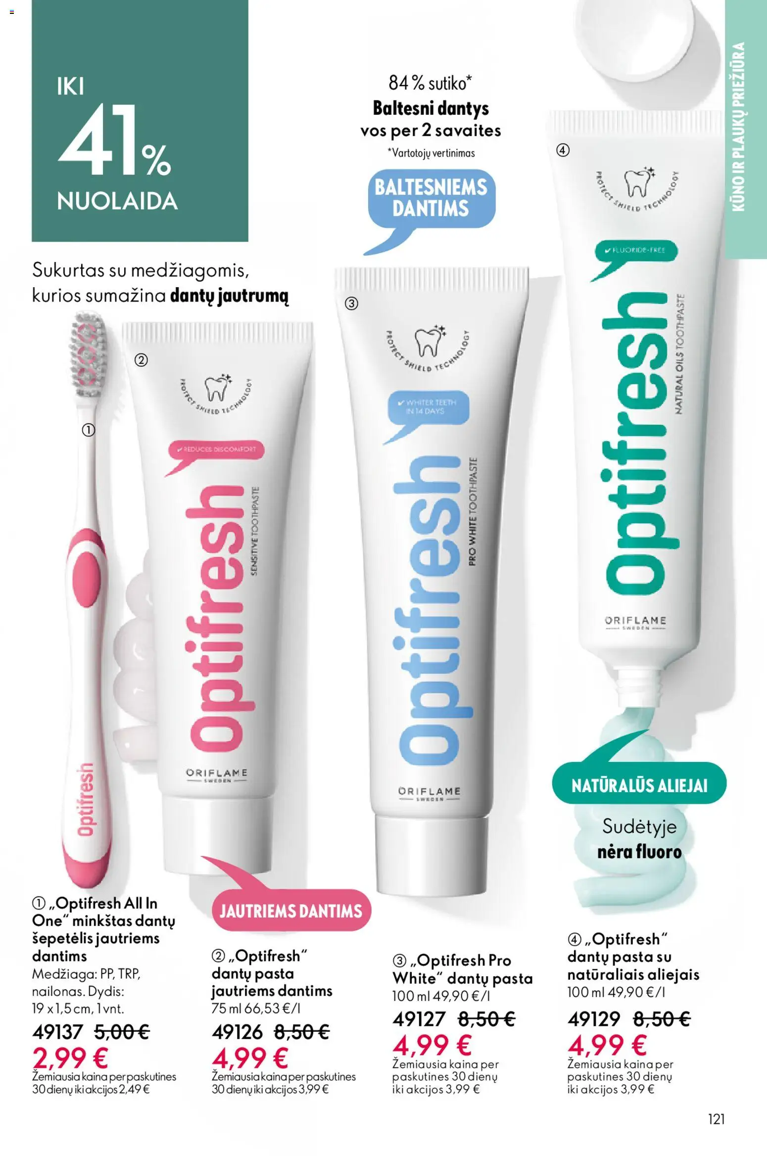 Oriflame akcijos nuo 22.04.2026 | Puslapis: 121