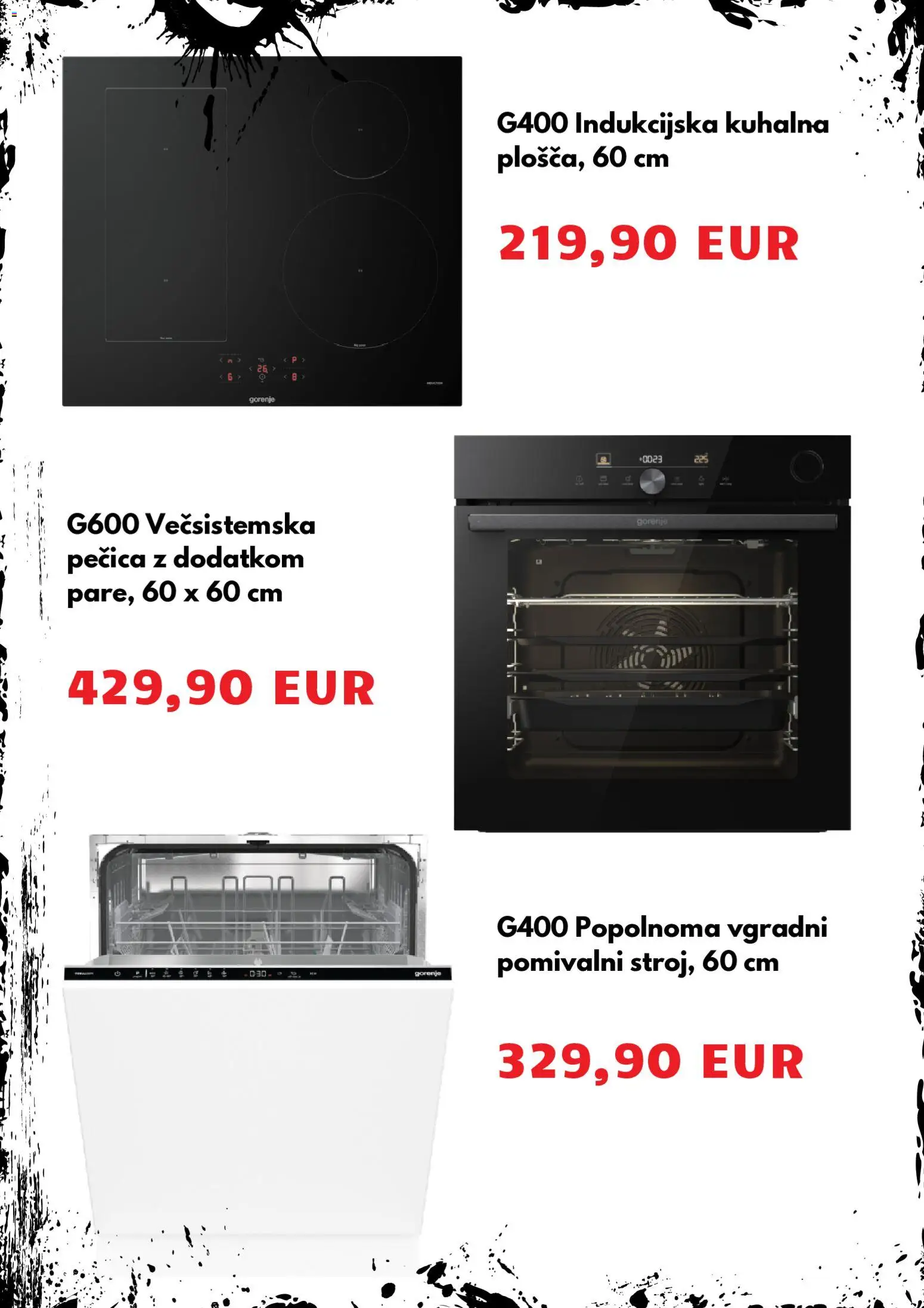 Novi Gorenje katalog ponudbe – veljaven od 07.05.2026 | Stran: 5 | Izdelki: Pecica