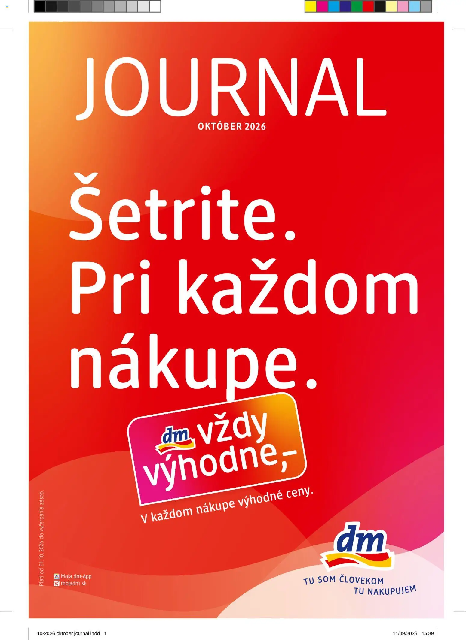 Nové dm drogerie akcie – leták je platný od 01.10.2026 | Strana: 1