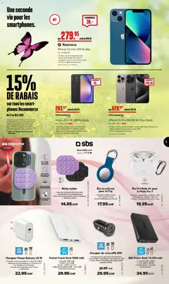 Interdiscount aktionen Mobile FR ab 17.08.2026 gültig | Seite: 3 | Produkte: Samsung, Iphone, Airpods, Usb