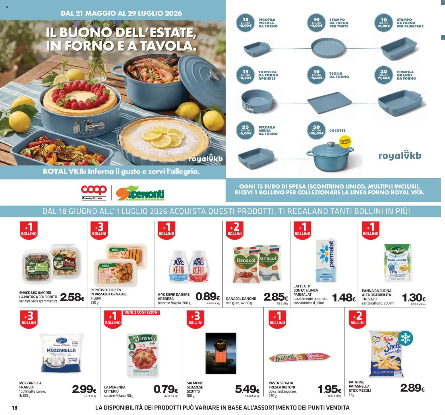 Volantino Superconti del 18.06.2026 | Pagina: 18
