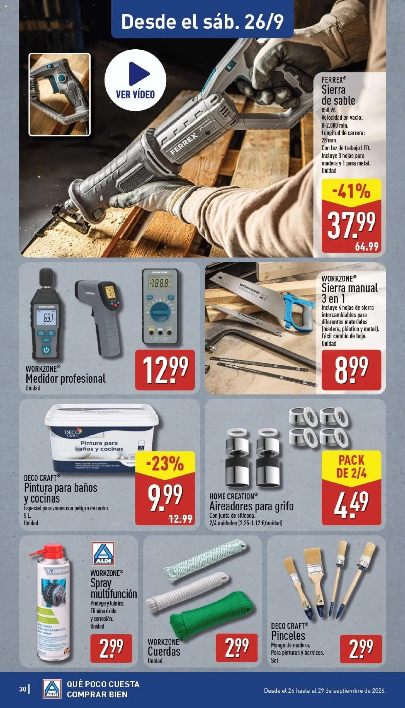 Aldi folleto Canarias │ válido desde el 21/09/2026 | Página: 30