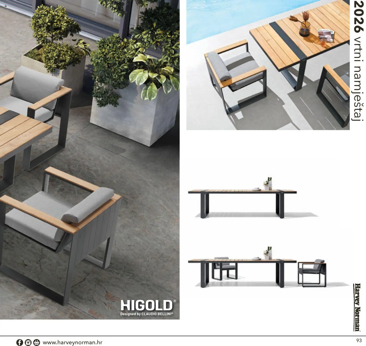 Harvey Norman katalog | vrijedi od 07.04.2026 | Stranica: 93 | Proizvodi: Vrtni namještaj