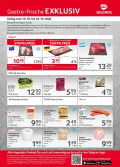 Selgros Gastro Angebote ab 19.10.2026 gültig
