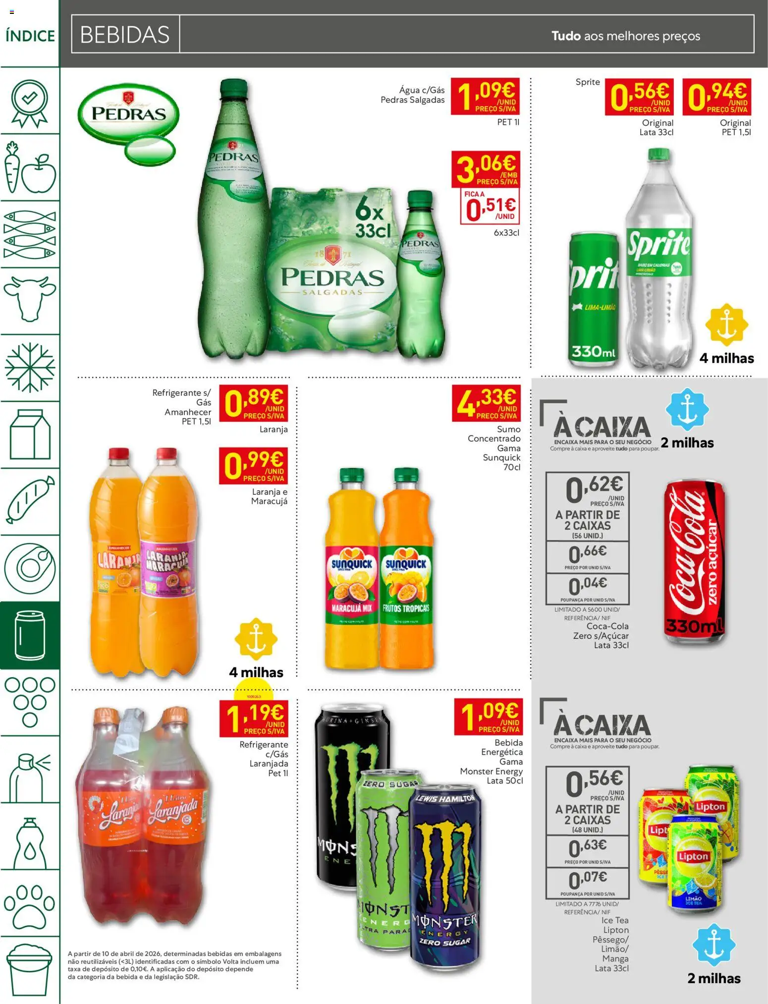 Recheio folheto Madeira │ válido de 13/10/2026 | Página: 24 | Produtos: Refrigerante, Sumo, Açúcar, Bebida