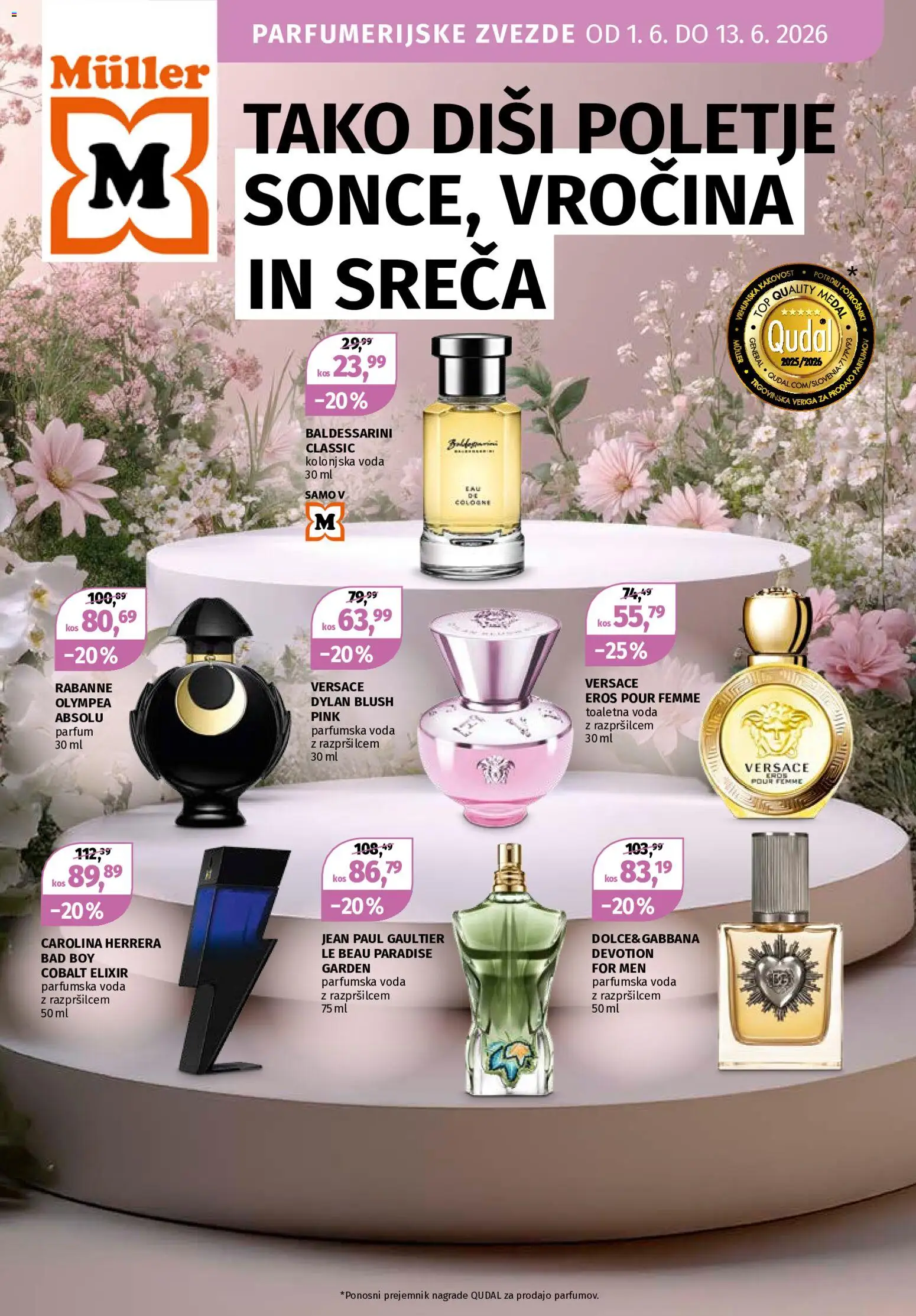 Novi Müller katalog ponudbe – veljaven od 01.06.2026 | Stran: 1