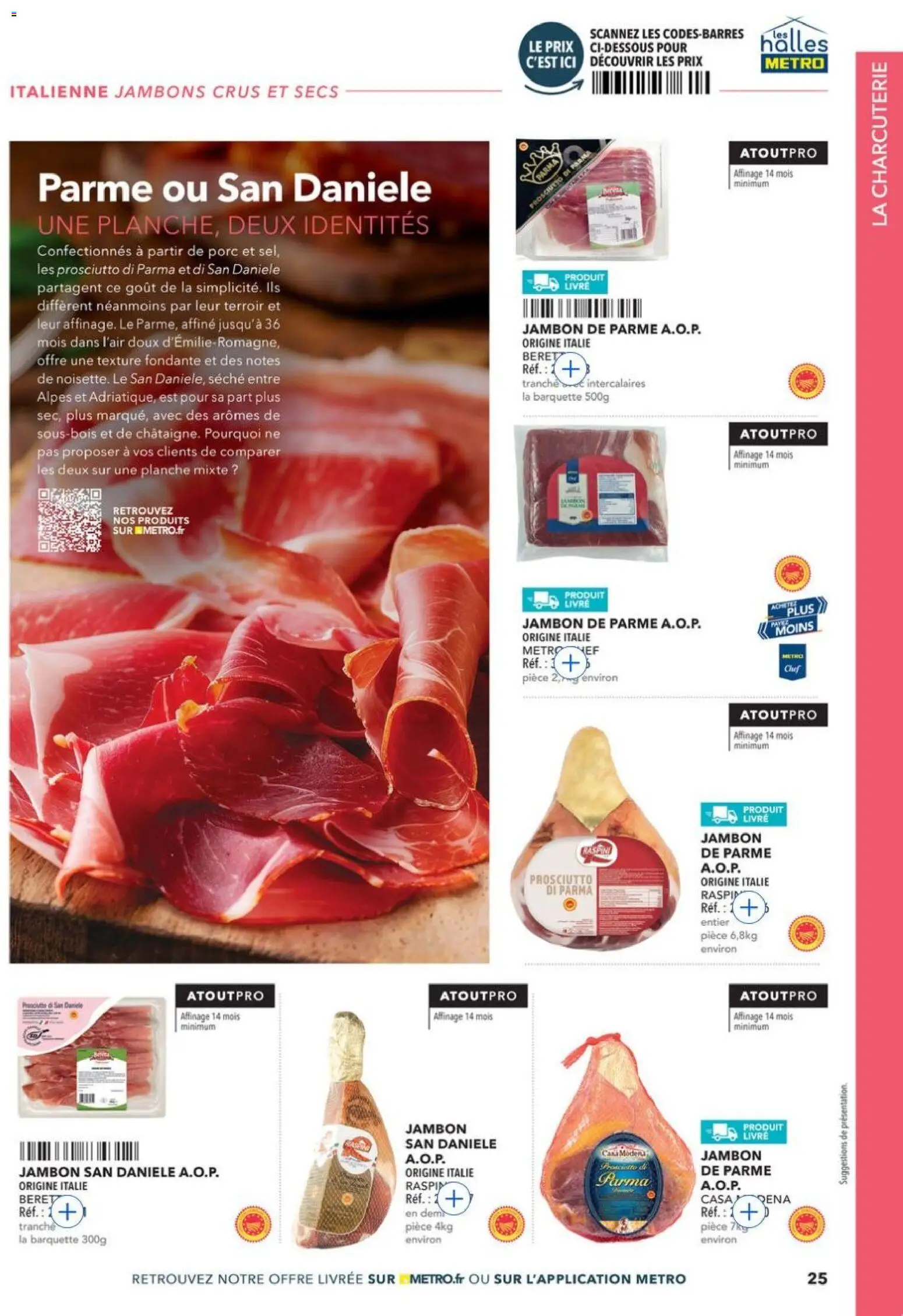 {H1} | Page: 25 | Produits: Jambon, Porc, Livre