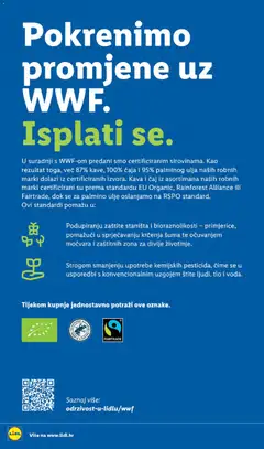 Palmino ulje, Palmino ulje iz RSPO standarda - Pregled kataloga iz trgovine Lidl, vrijedi od 31.08.2026 | Stranica: 62