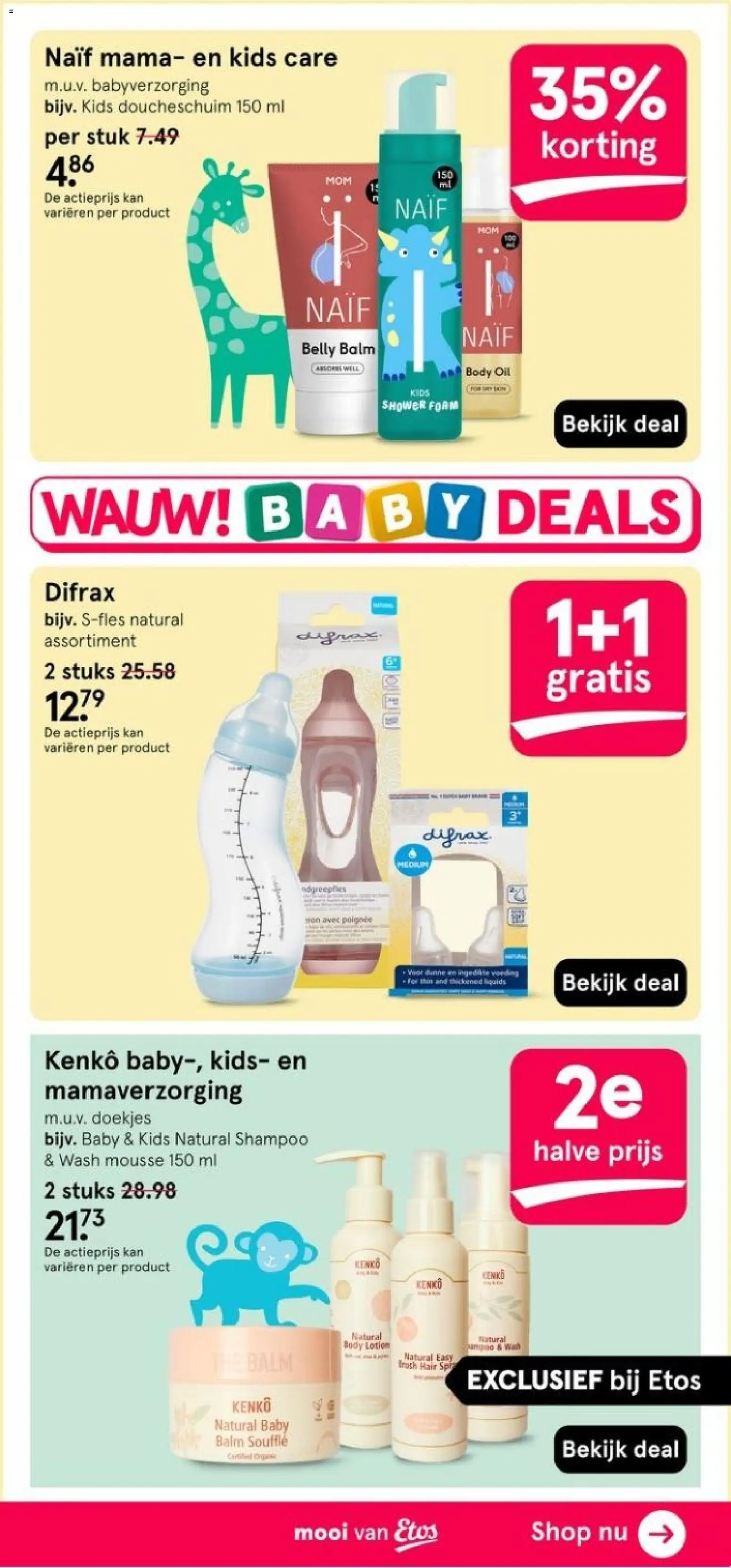 {H1} | Pagina: 57 | Producten: Doekjes, Kan, Shampoo