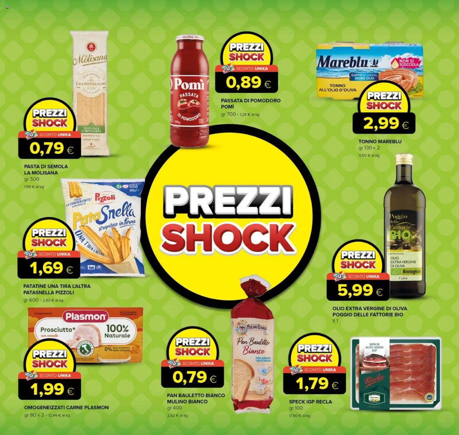 Volantino Tigre del 21/08/2026 | Pagina: 2 | Prodotti: La Molisana, Pomodoro, Pasta, Semola