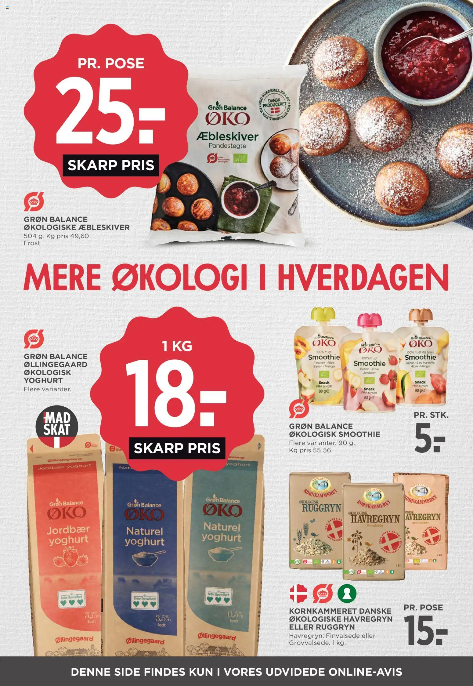 Meny tilbudsavis – gyldig fra 23/10/2026 | Side: 9 | Produkter: Mango, Jordbær, Havregryn, Smoothie