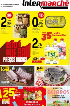 Pré-visualização Intermarché folheto válido de 11.06.2026