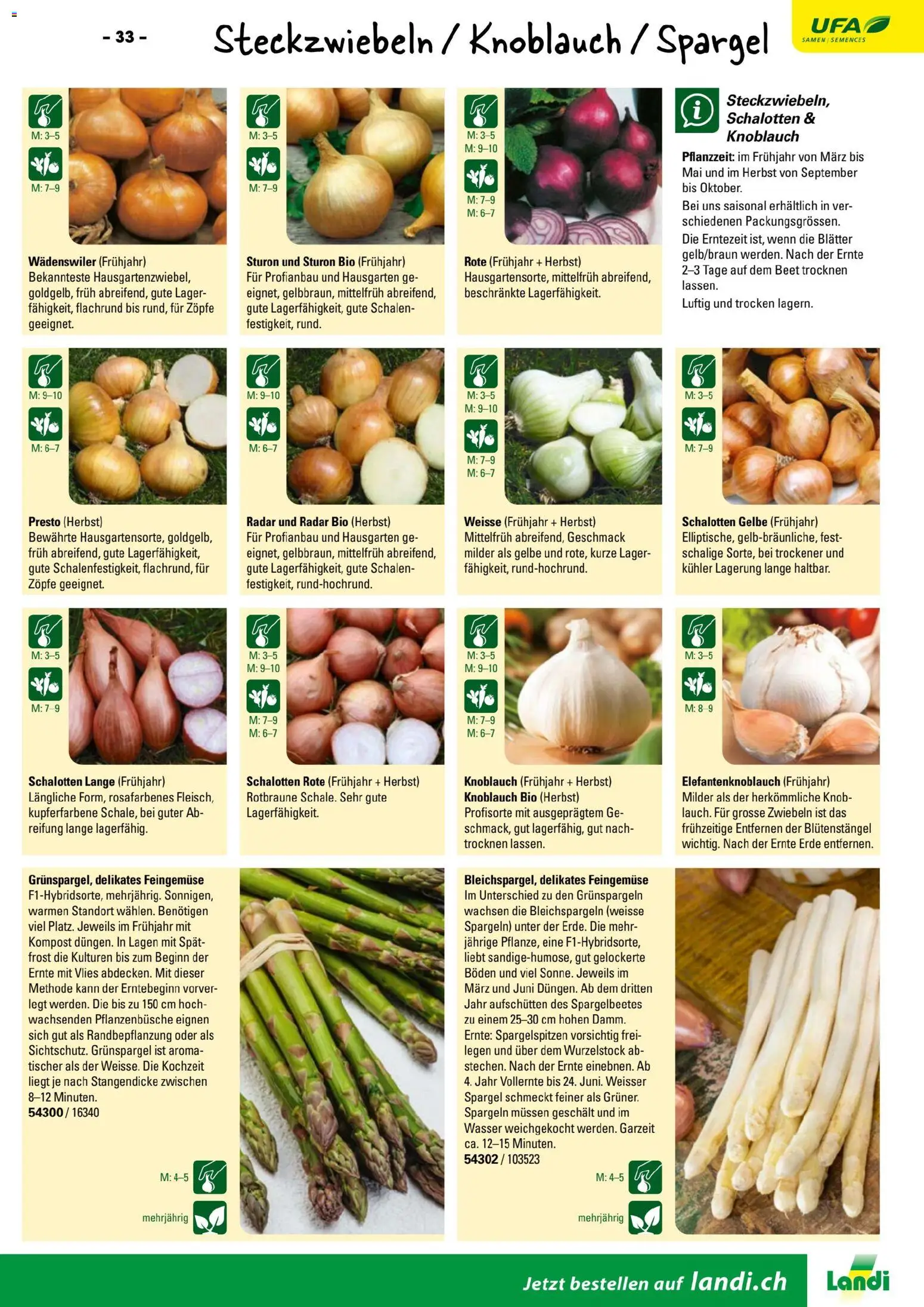 Landi ( Deaktivovane pre Letakomat )  Aktionen – gültig ab 07.01.2026 | Seite: 35 | Produkte: Spargel, Knoblauch, Wasser, Zwiebeln