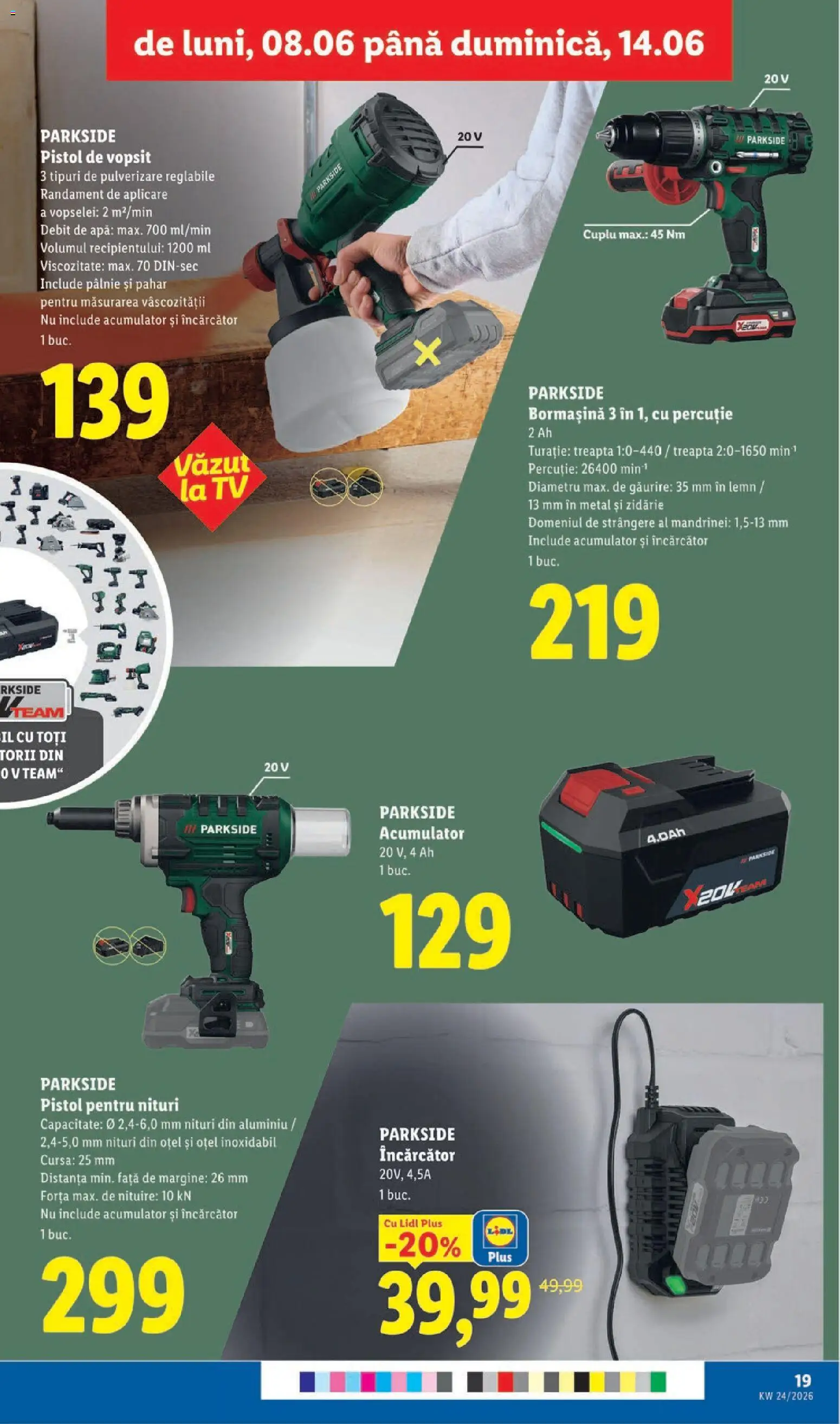 Noul catalog Lidl – valabil de la 08.06.2026 | Pagină: 19