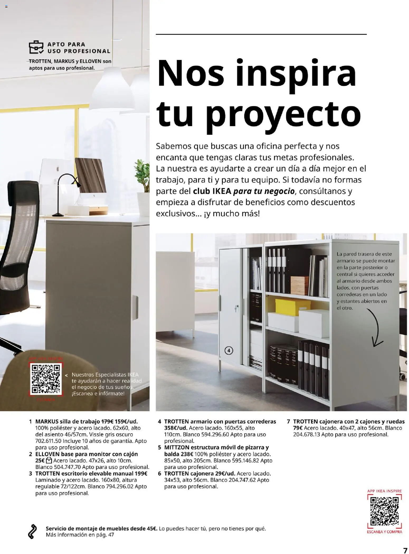 Catálogo IKEA para tu negocio │ válido desde el 01/02/2026 | Página: 7 | Productos: Té, Móvil, Monitor, Muebles