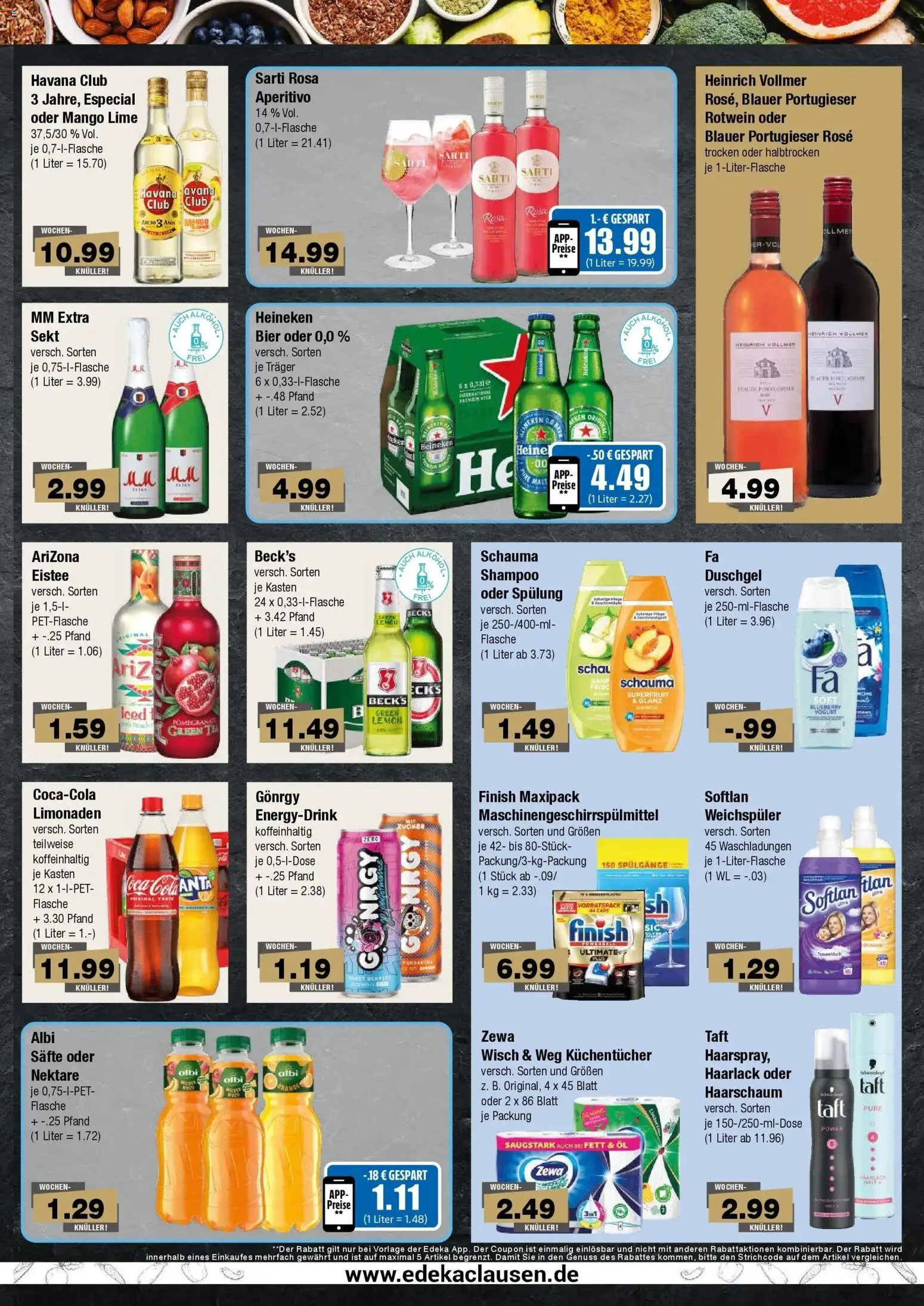 Edeka Prospekt Hamburg (ab 10.08.2026) » Angebote Online | Seite: 7 | Produkte: Sekt, Zewa, Shampoo, Mango