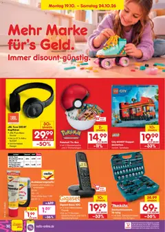 Netto Marken-Discount Prospekt ab 19.10.2026 gültig | Seite: 40 | Produkte: Wandfarbe, Kopfhörer