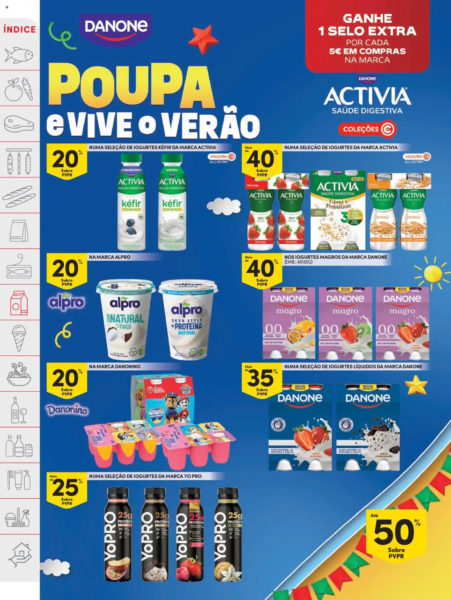 Continente folheto │ válido de 09.06.2026 | Página: 30 | Produtos: Probióticos, Iogurtes, Cálcio, Cereais