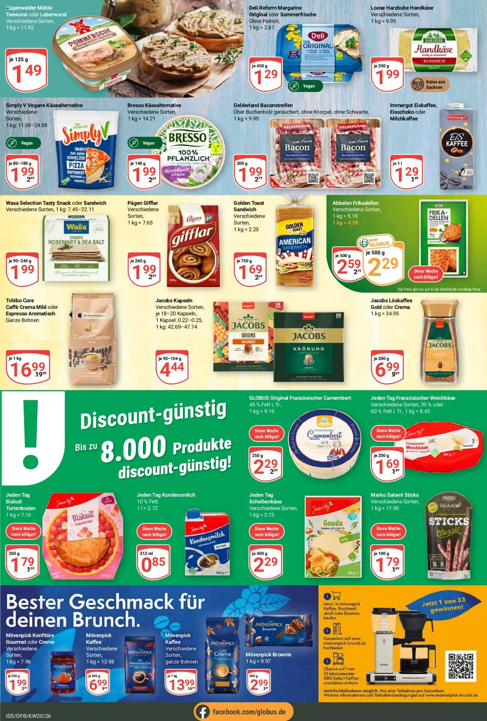 Globus Prospekt 	 – gültig ab 11.05.2026 | Seite: 17 | Produkte: Kaffee, Gouda, Mantel, Pizza