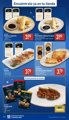 Vista previa Aldi Catalogo Special Península válido desde el 05/10/2026 | Página: 25 | Productos: Setas, Mozzarella, Espinacas, Queso de cabra