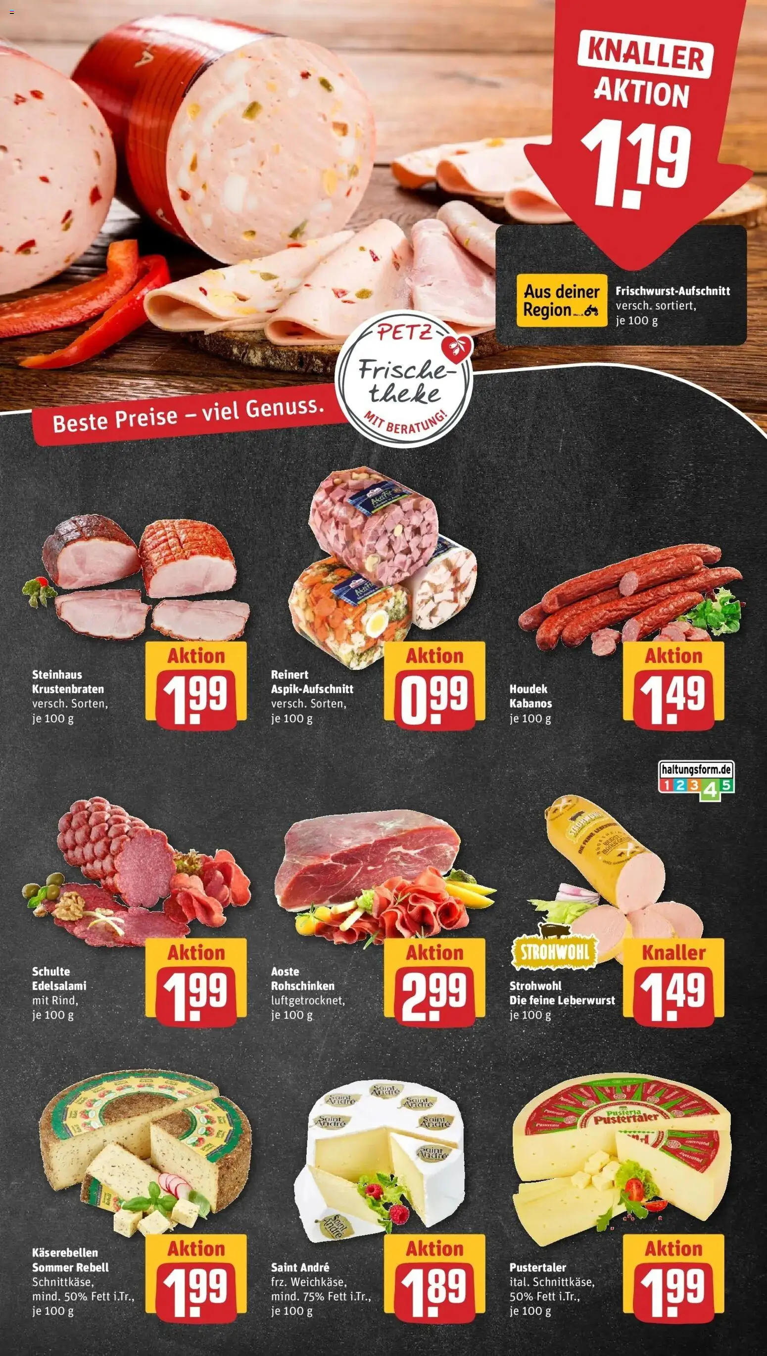 REWE Prospekt ab 17.08.2026 zum Blättern » Angebote | Seite: 11 | Produkte: Krustenbraten