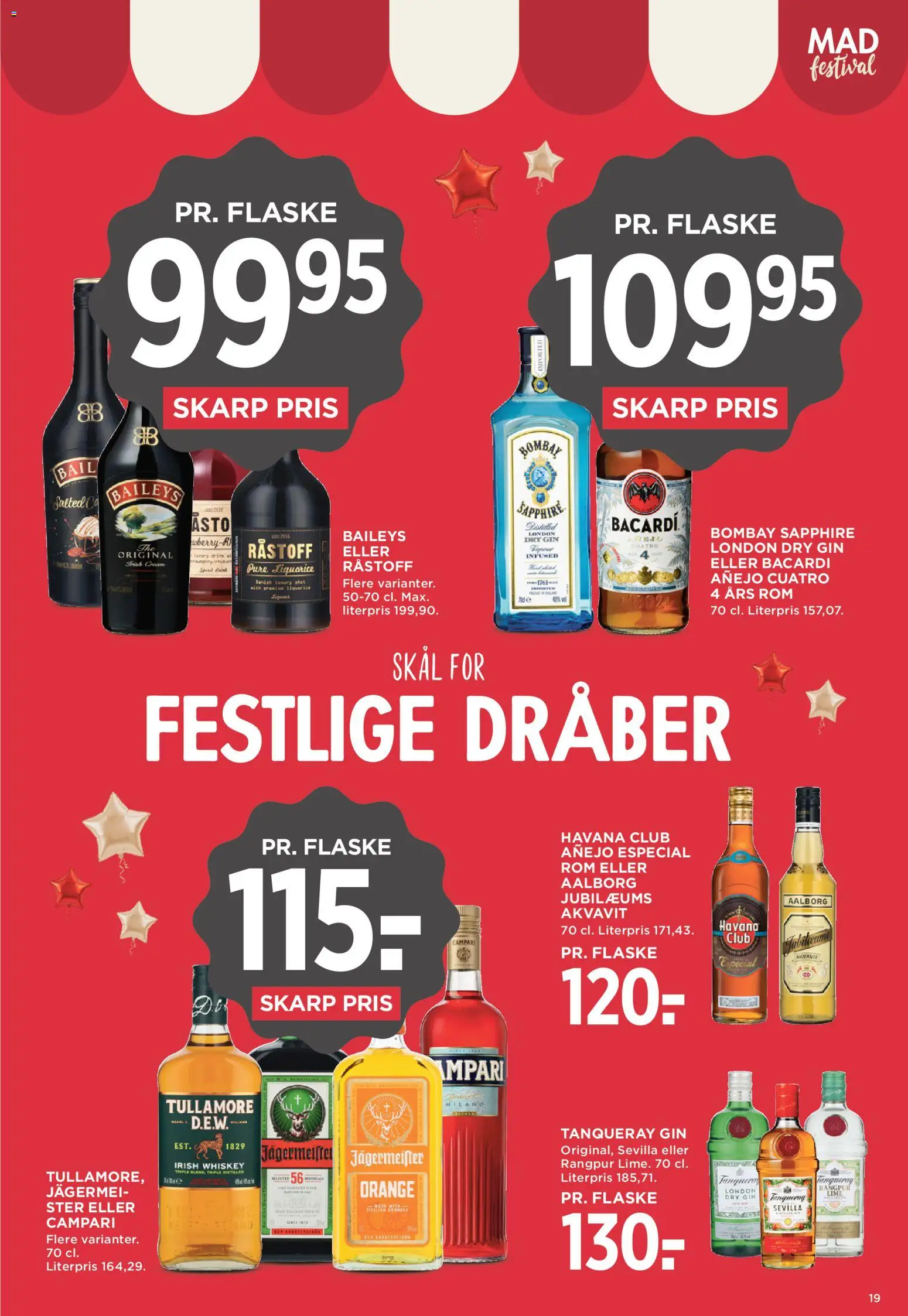 Meny tilbudsavis – gyldig fra 25/09/2026 | Side: 28 | Produkter: Baileys, Gin, Lime, Havana Club