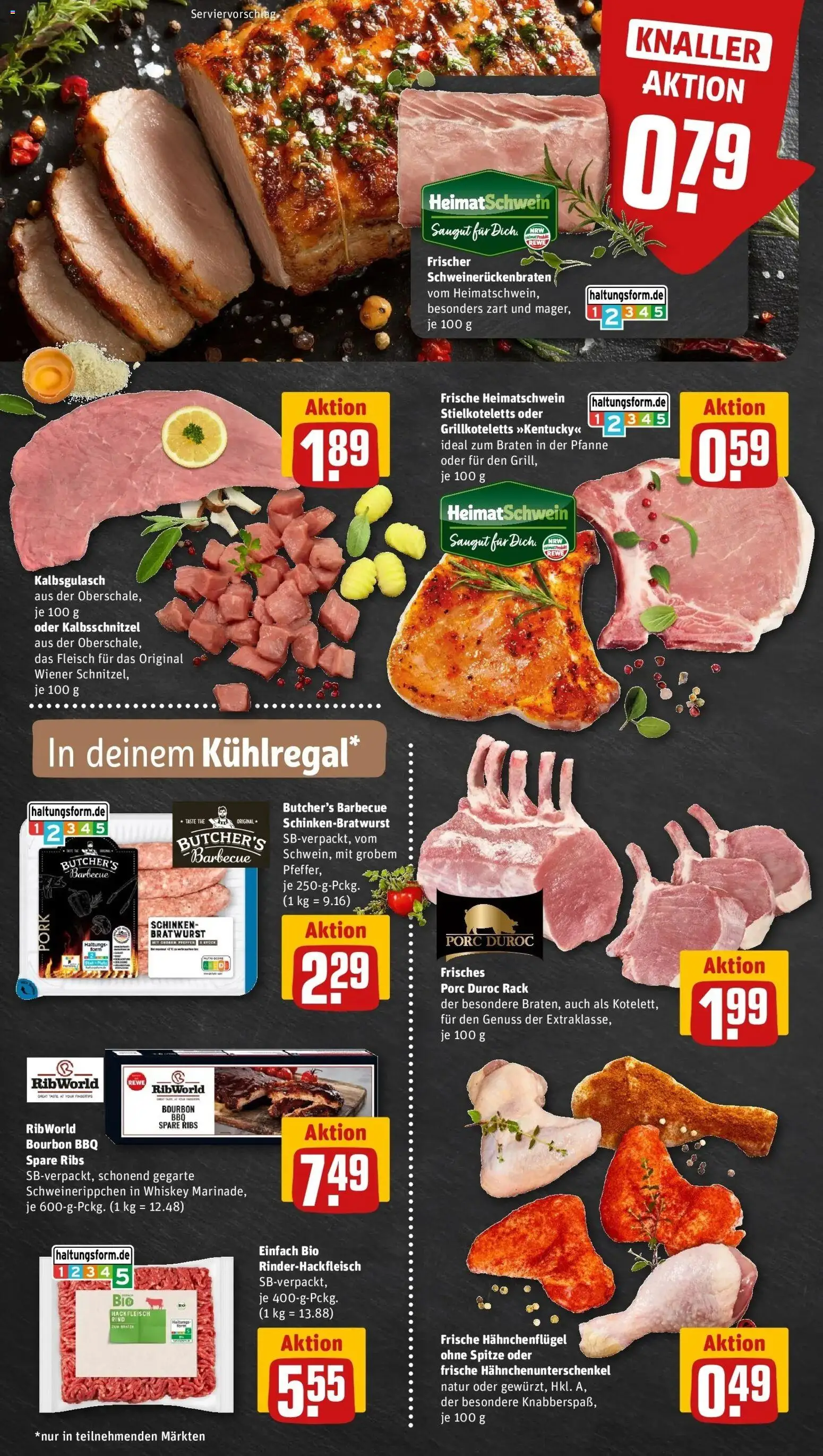 REWE Prospekt ab 17.08.2026 zum Blättern » Angebote | Seite: 8 | Produkte: Pfeffer, Fleisch, Whiskey, Hackfleisch