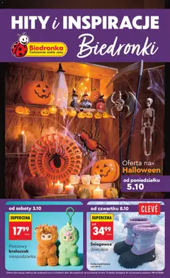 Pogląd oferty "Biedronka gazetka - Hity i inspiracje" - ważna od 03.10.2026