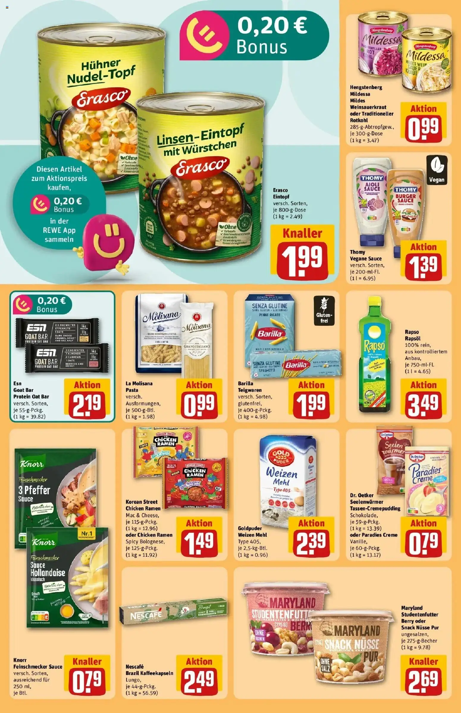 REWE Prospekt ab 12.10.2026 zum Blättern » Angebote | Seite: 26 | Produkte: Nescafe, Burger, Creme, Kraut