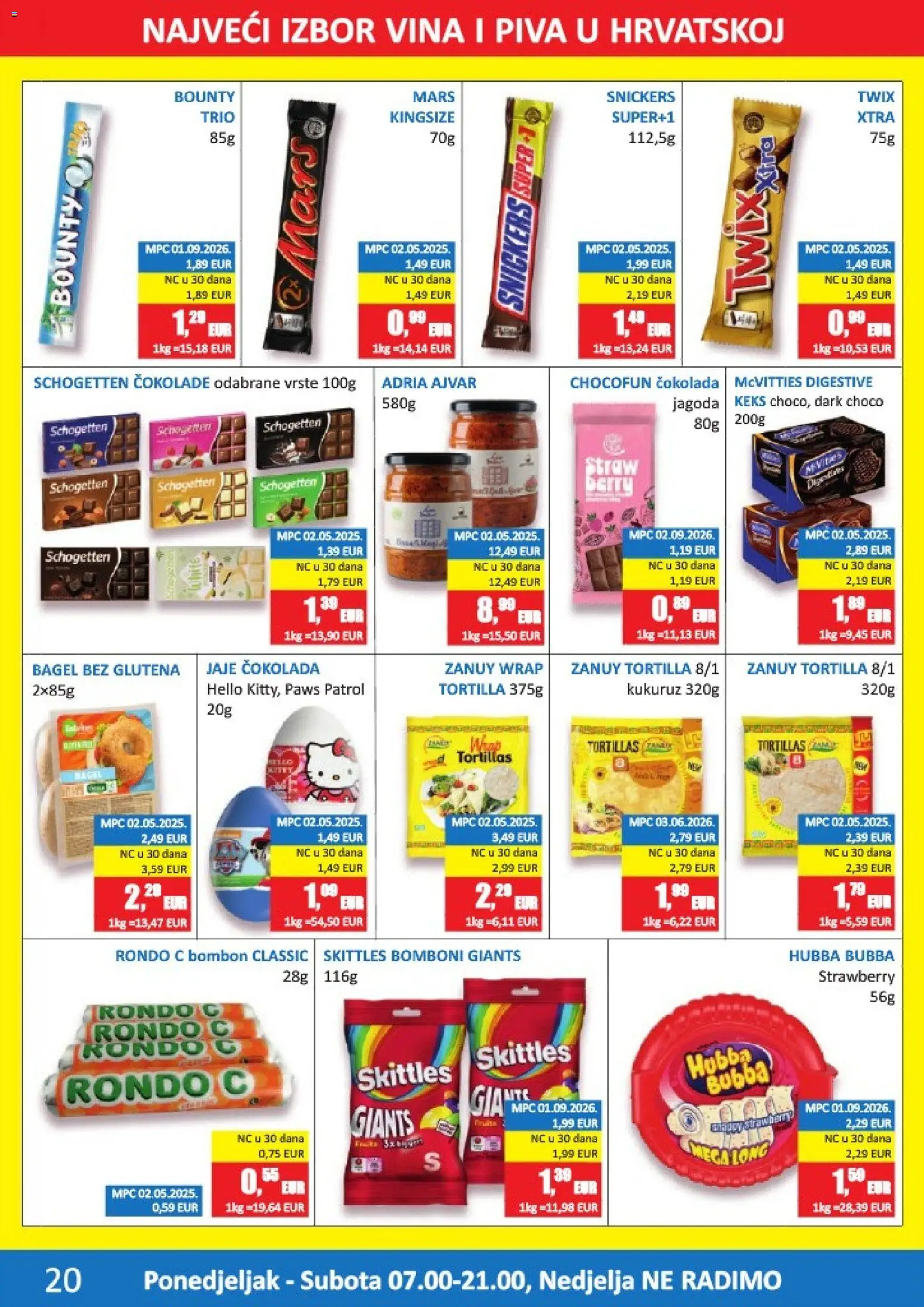 Vrutak katalog | vrijedi od 14.09.2026 | Stranica: 20 | Proizvodi: Kukuruz, Bombon, Bomboni, Keks
