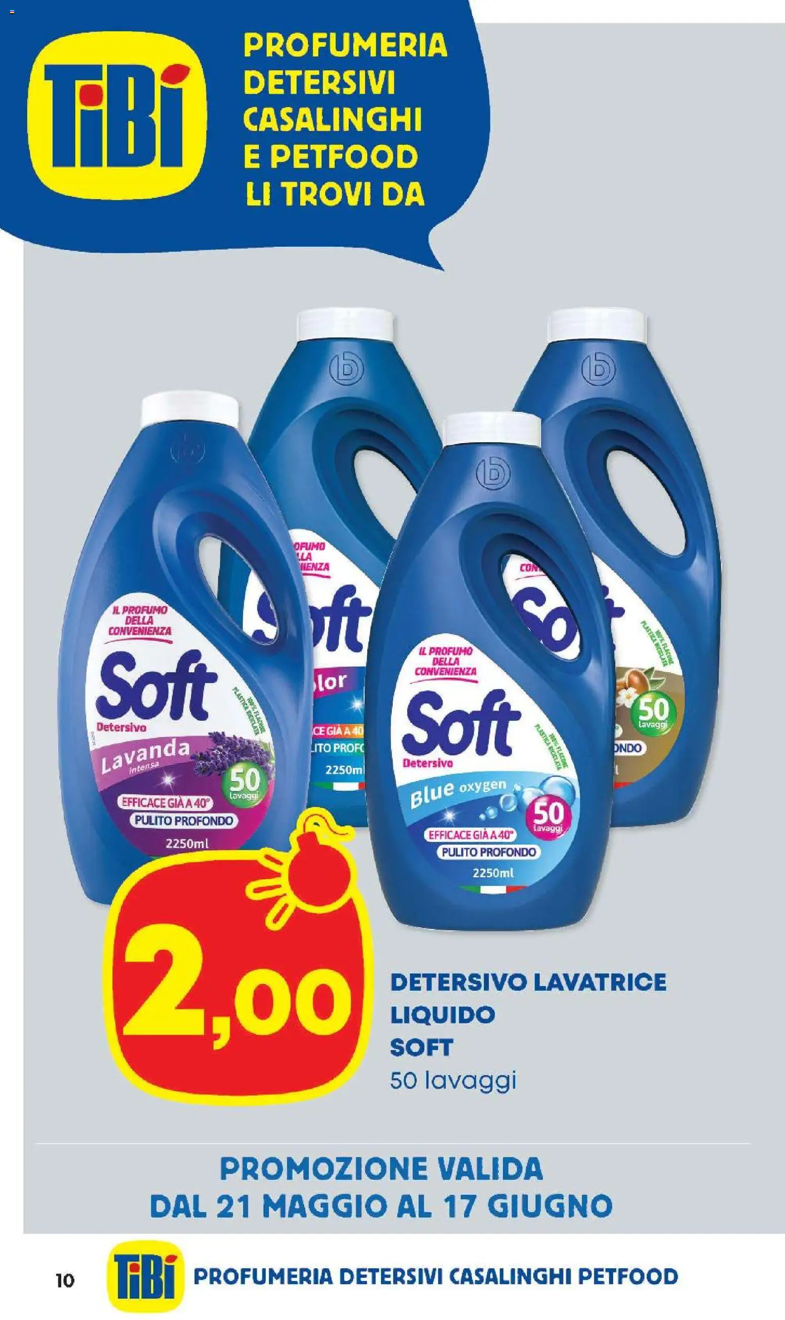 Volantino Panorama del 21.05.2026 | Pagina: 10 | Prodotti: Lavatrice, Lavanda, Profumo