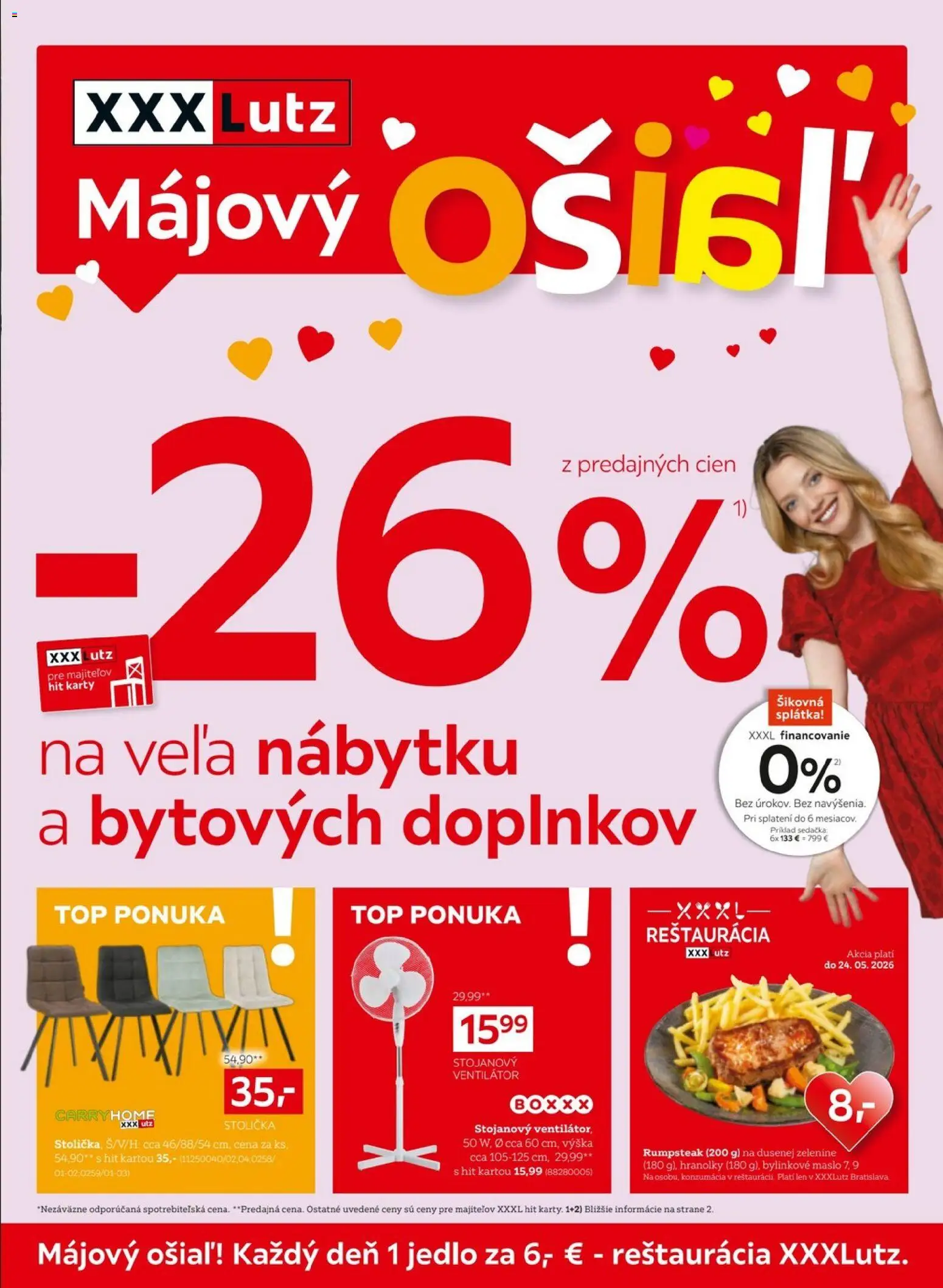 Nové XXXLutz akcie – leták je platný od 11.05.2026 | Strana: 1
