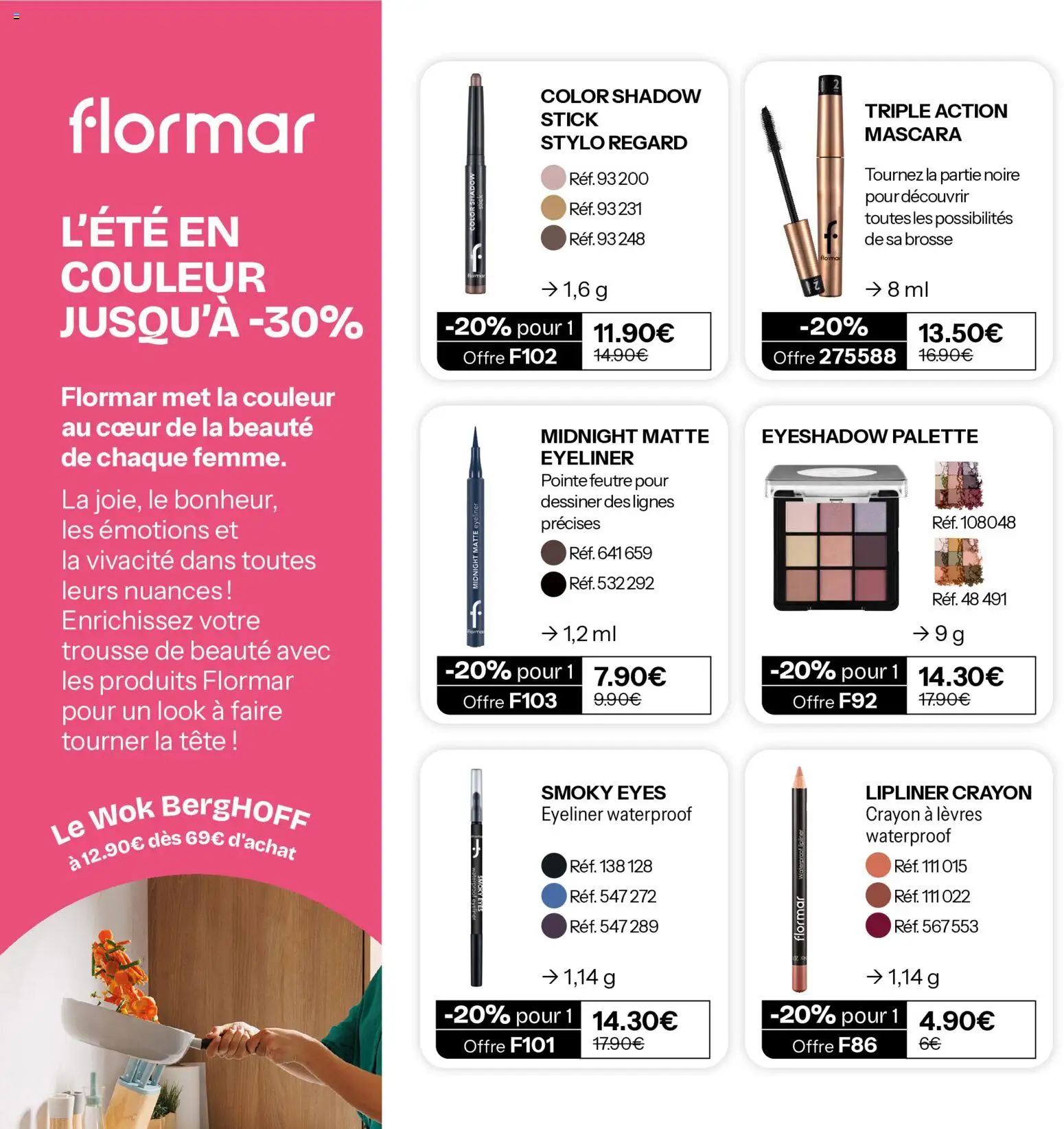 {H1} | Page: 32 | Produits: Mascara, Brosse, Crayon, Stylo