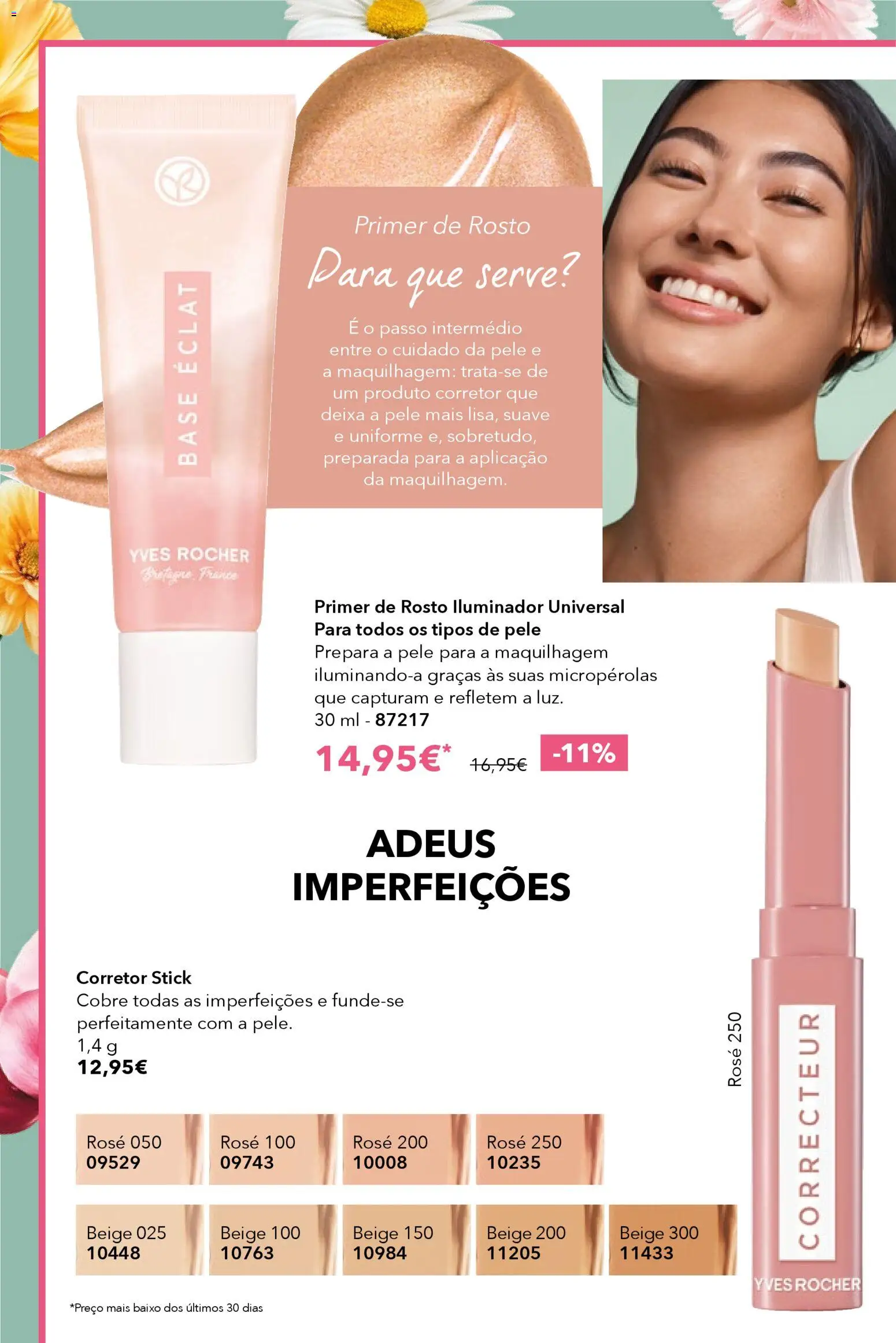 Yves Rocher catálogo 6 │ válido de 17.04.2026 | Página: 66 | Produtos: Iluminador, Primer, Maquilhagem, Base