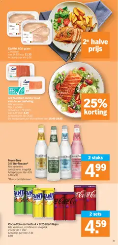 Albert Heijn Folder week / de la semaine 35 - Voorbeeld van een folder van Albert Heijn, geldig van 24/08/2026 | Pagina: 31 | Producten: Fanta, Zalmfilet, Filet, Schaal