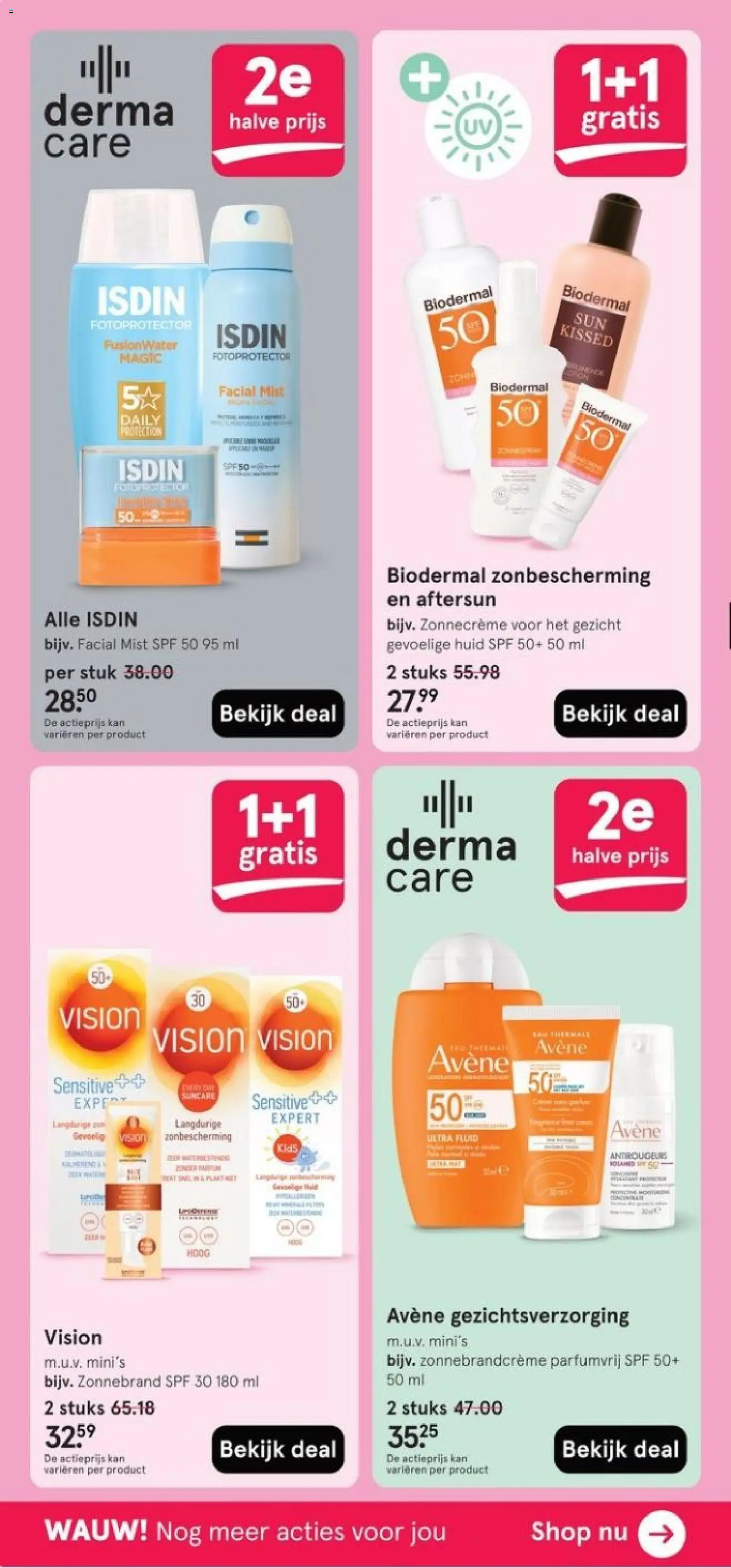 {H1} | Pagina: 32 | Producten: Kan, NOS, Zonnebrandcrème