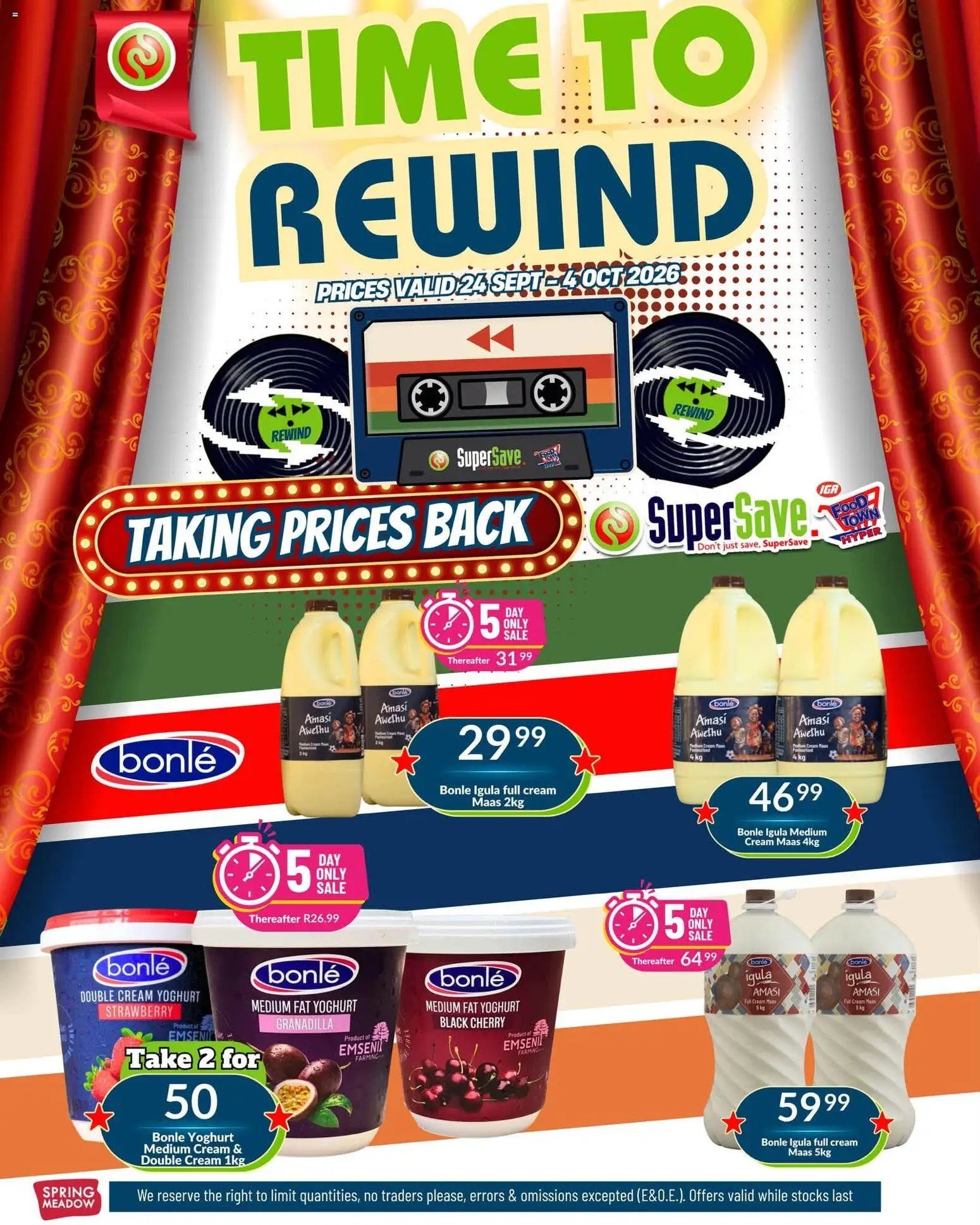 New Super Save catalogue – valid from 24/09/2026 | Page: 20 | Products: Yoghurt, Meadow, Cream