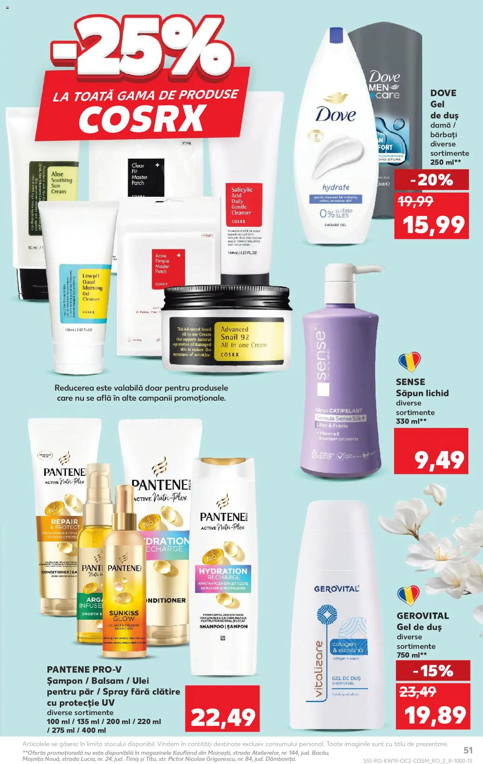 Noul catalog Kaufland – valabil de la 06.05.2026 | Pagină: 51 | Produse: Balsam, Ulei, Gel de duș, Săpun lichid