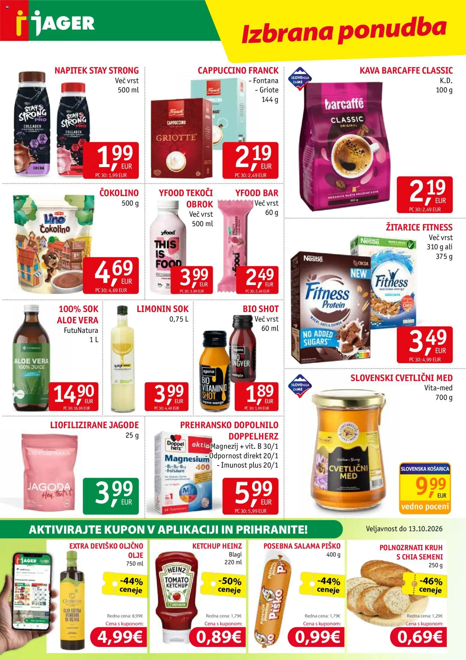 Novi Jager katalog ponudbe – veljaven od 30.09.2026 | Stran: 10