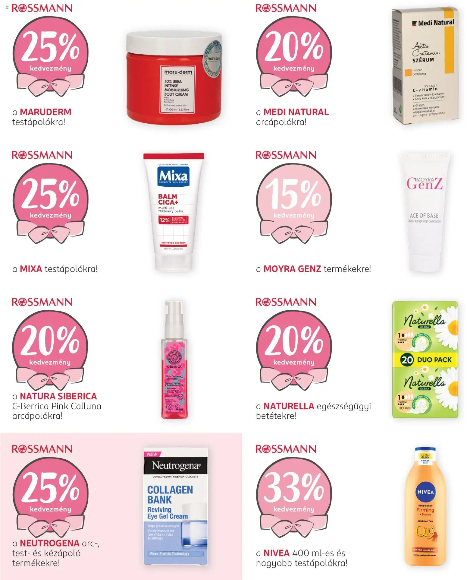 Rossmann akciós ujság - amely érvényes a következő dátumtól: 01.06.2026 | Oldal: 7