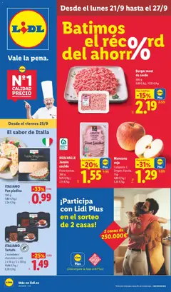 Vista previa Lidl folleto válido desde el 21/09/2026