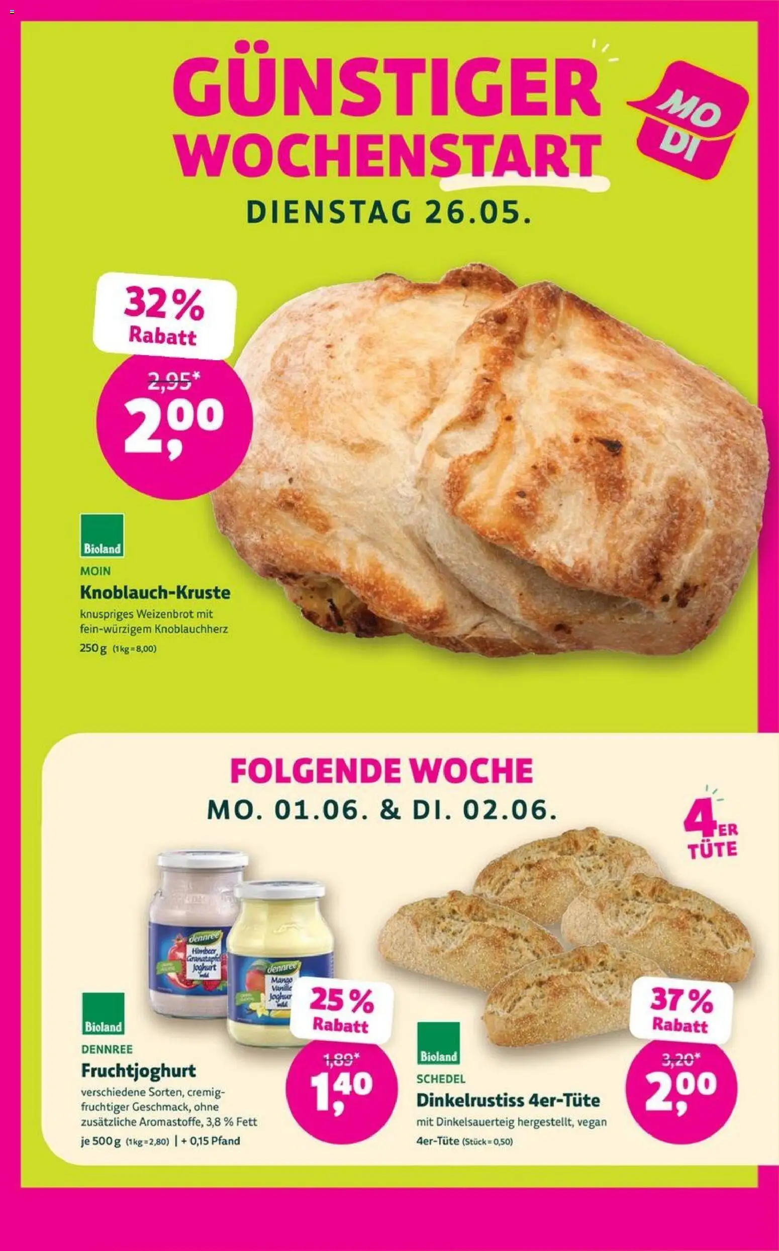 BioMarkt Prospekt 	 – gültig ab 20.05.2026 | Seite: 5 | Produkte: Joghurt, Fruchtjoghurt